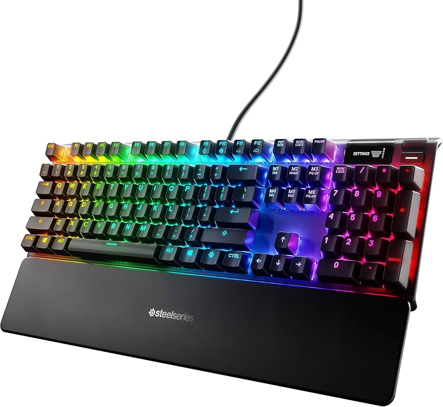 Amazon.com: SteelSeries Apex 7 Mechanical Gaming Keyboard – OLED