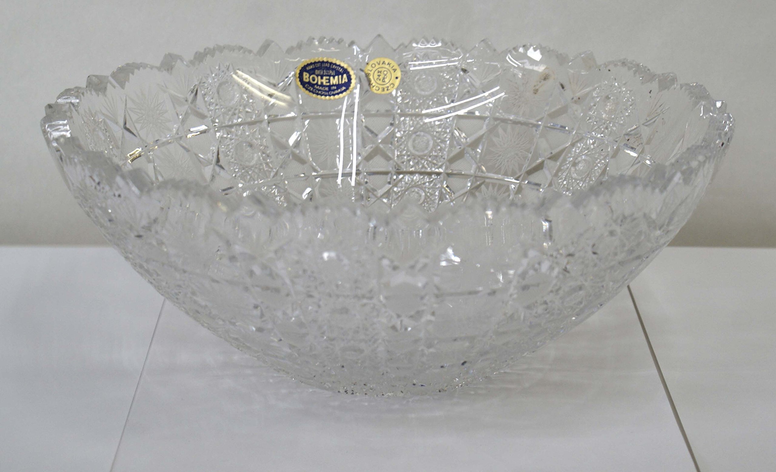 BOHEMIA ボヘミア クリスタル コンポート デザート椀 フルーツボウル