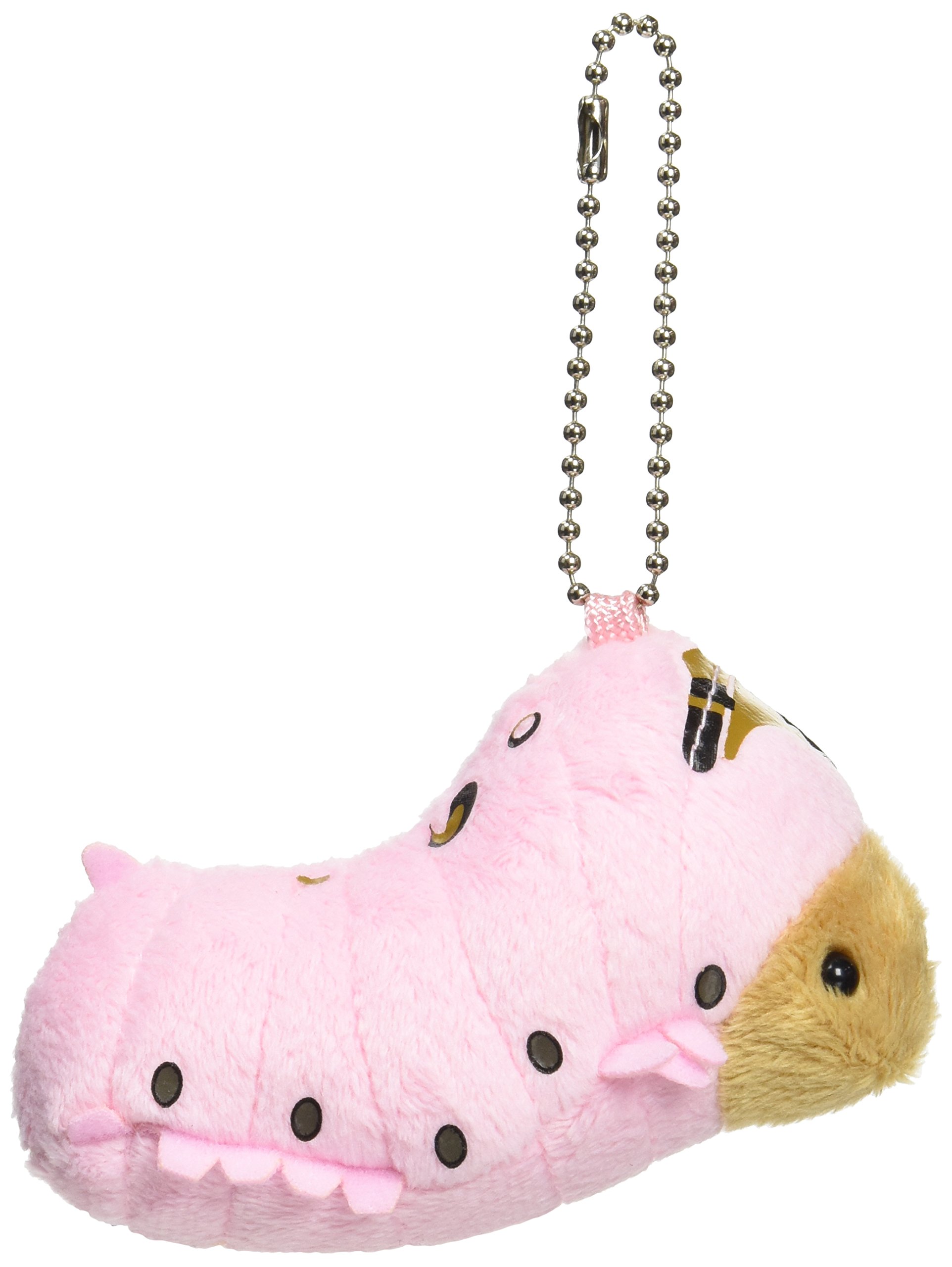Amazon.co.jp: ちたまっこ カイコ ぬいぐるみキーホルダー 全長9cm