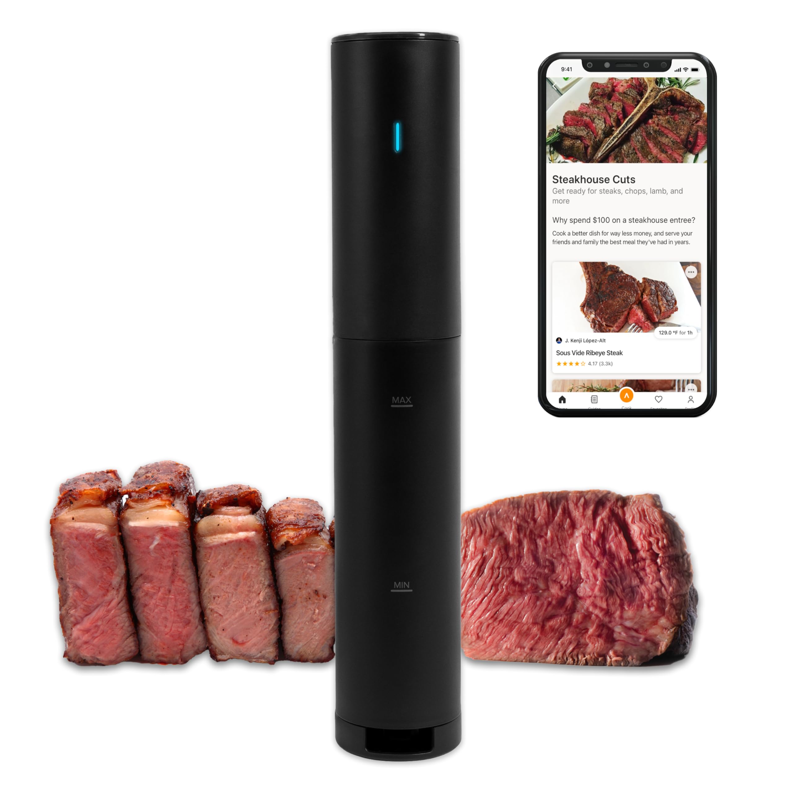 Amazon.com: Anova Culinary Sous Vide Precision Cooker Mini, 850