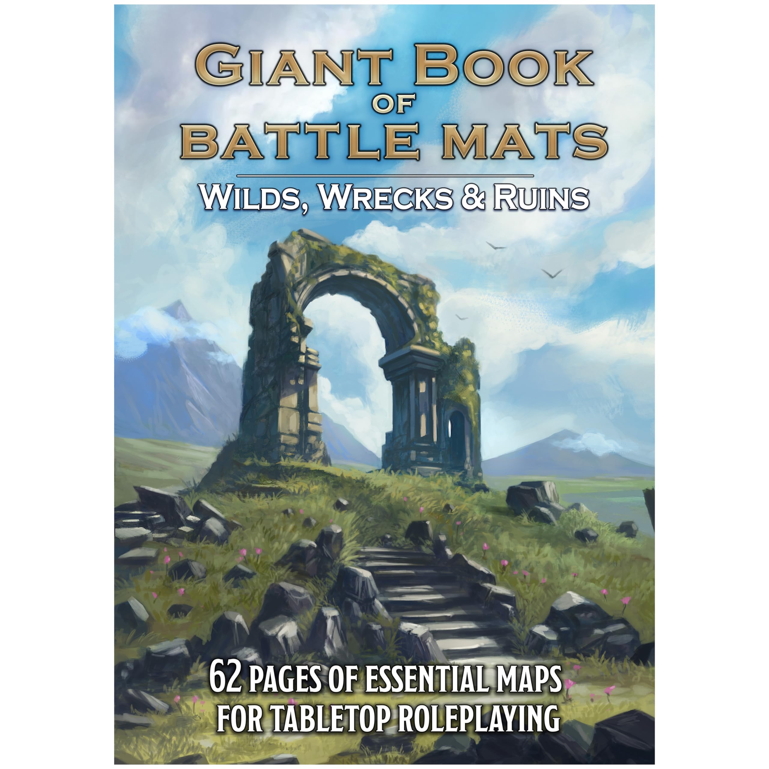 Amazon.com: Giant Book of Battle Mats Wilds, Wrecks & Ruins by