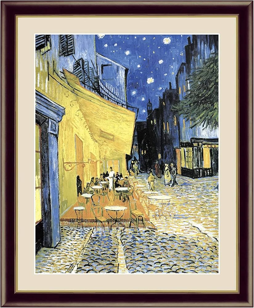 Amazon.co.jp: 贈答品 進物 記念品 有名絵画 模写 複製画 ゴッホ (G4