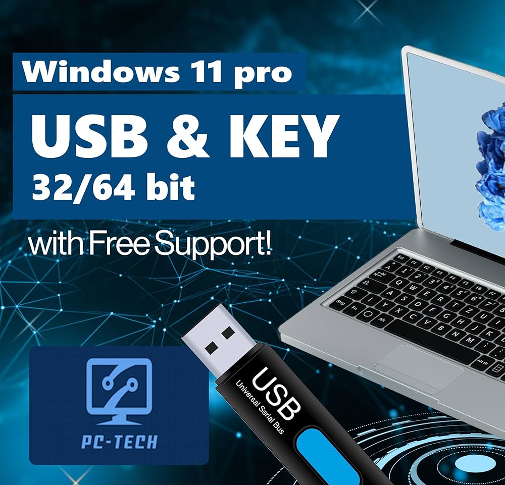 Amazon.com: TECH USB Compatible with Windows 11 professional 64