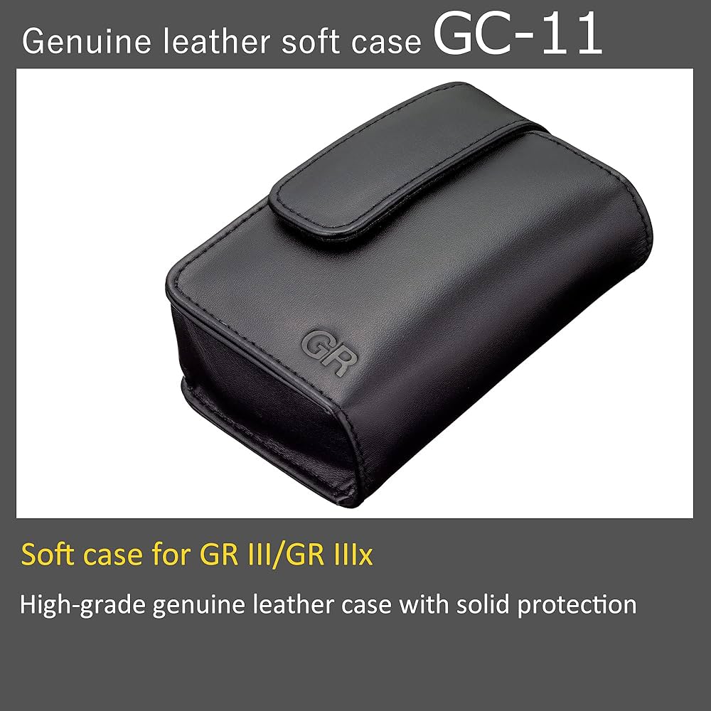 Amazon.co.jp: RICOH レザーソフトケース GC-11 [対応機種:GR III,GR