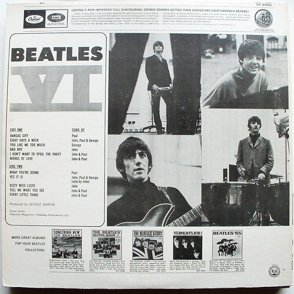The Beatles - Beatles VI - Amazon.com Music