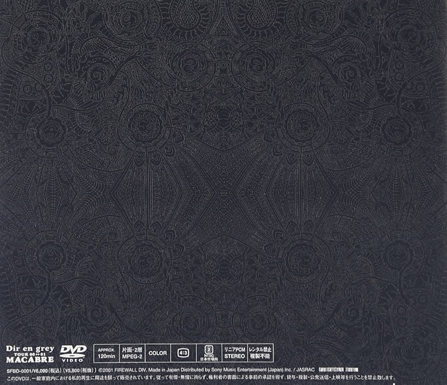 ミュージック DIR EN GREY DESPAIR IN THE WOMB DVD Dir En Grey – Despair In The Womb – 2 x DVD (DVD-Video, NTSC + 2