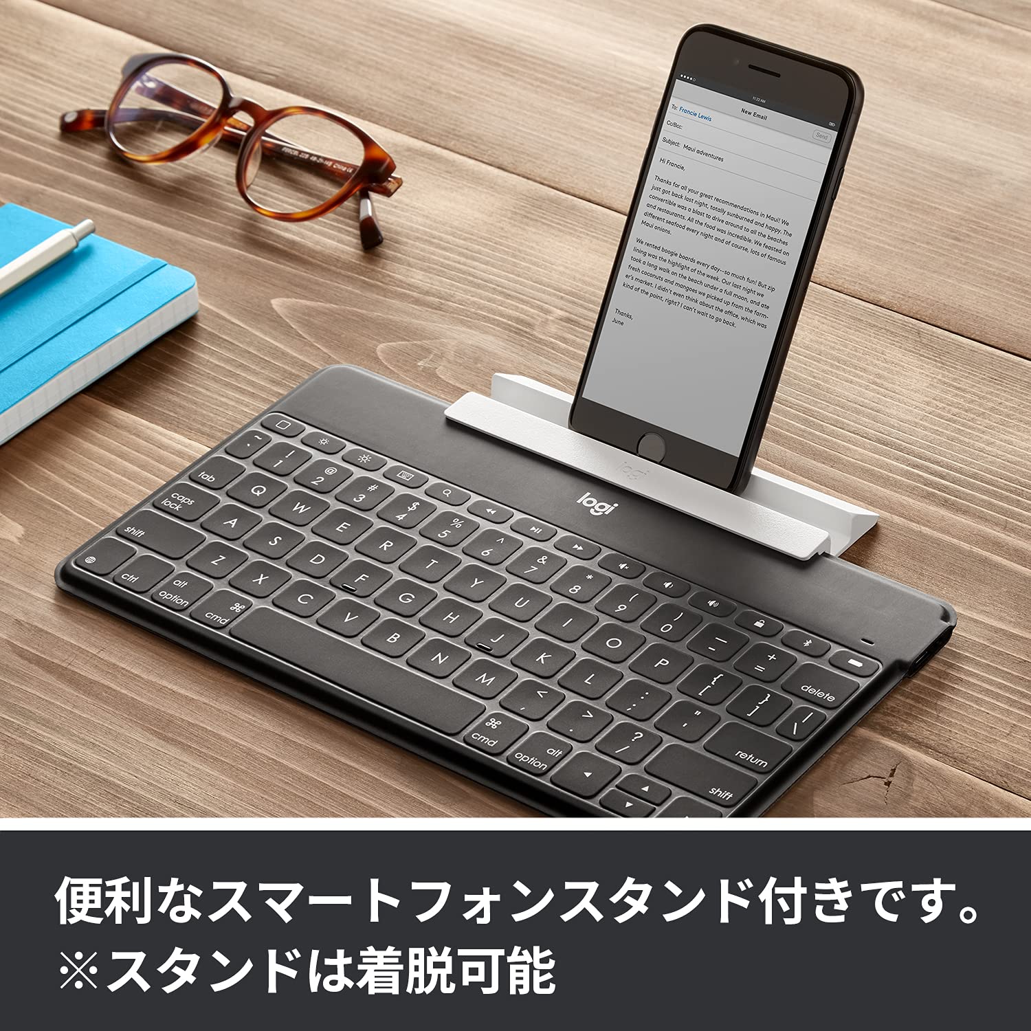 Amazon | ロジクール KEYS-TO-GO iK1042BKA 第9世代 iPad iPhone