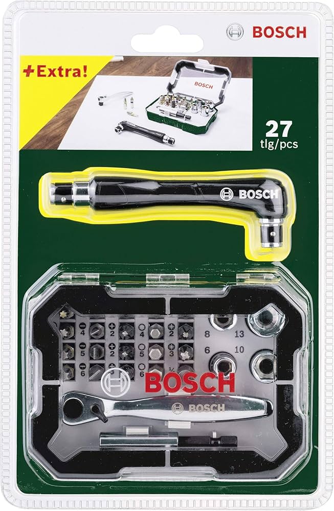 Amazon | BOSCH (ボッシュ) ミニ ラチェット ドライバー セット 27