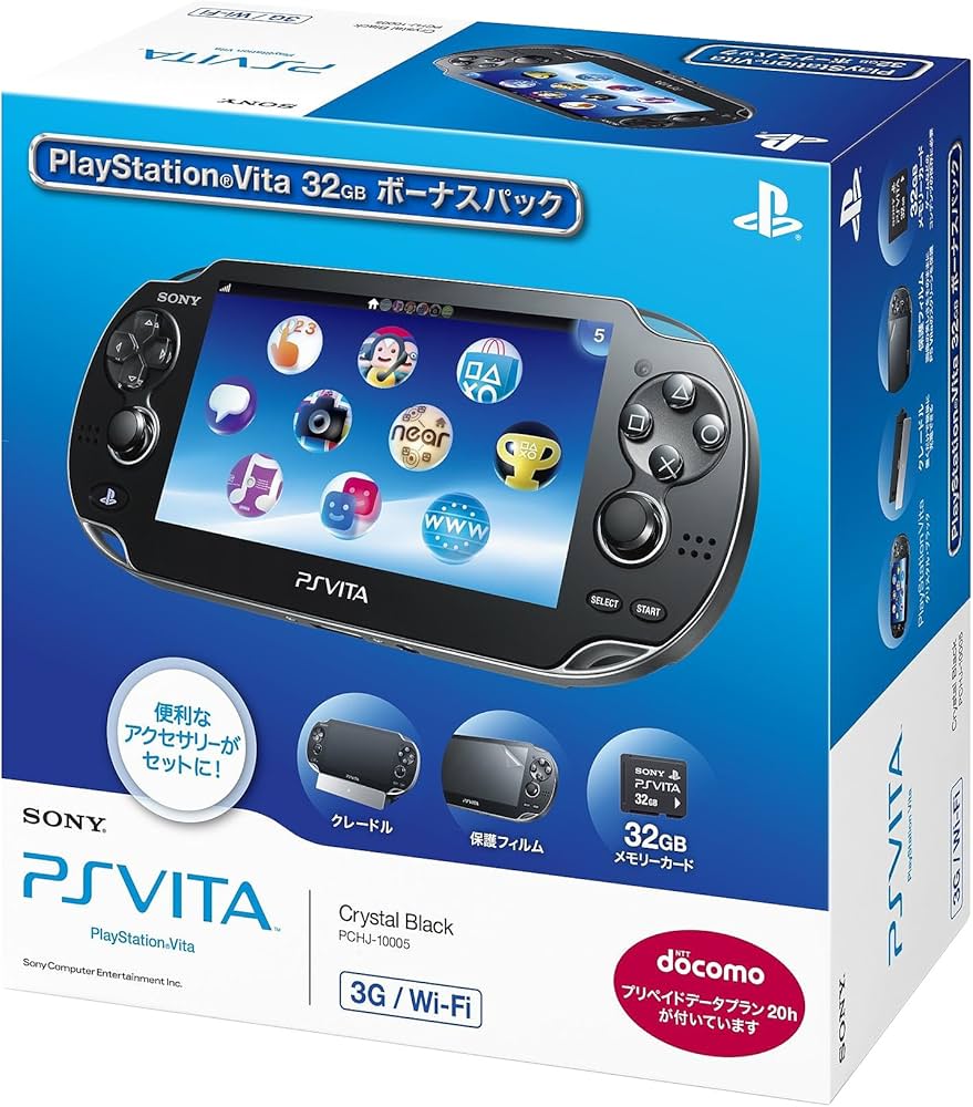 Amazon | PlayStation Vita 3G/Wi-Fiモデル クリスタル・ブラック 32GB