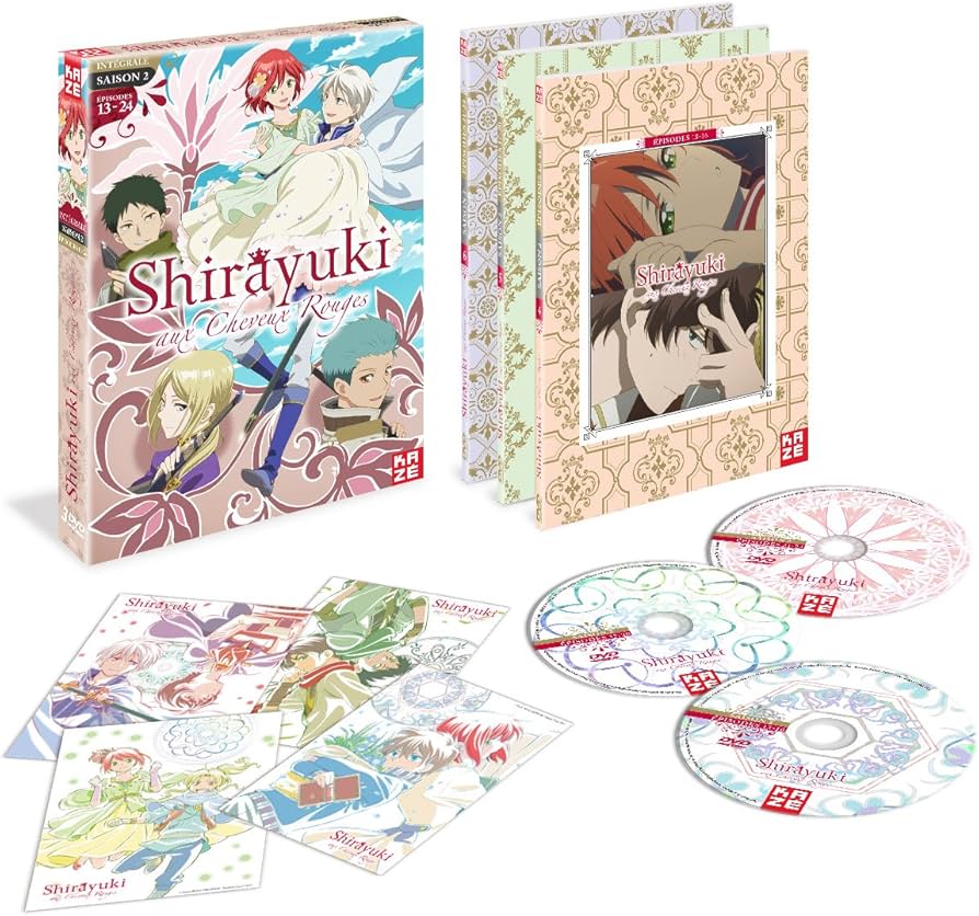 Amazon.co.jp: 赤髪の白雪姫 第2期 コンプリート DVD-BOX (全12話, 289