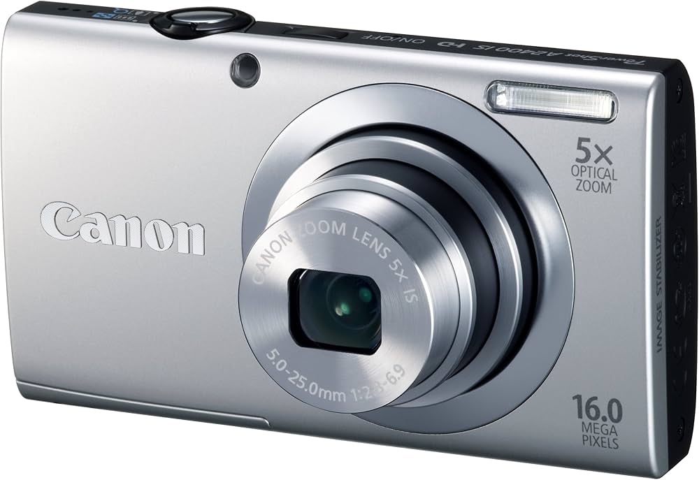 Amazon.co.jp: Canon デジタルカメラ PowerShot A2400IS シルバー 1600