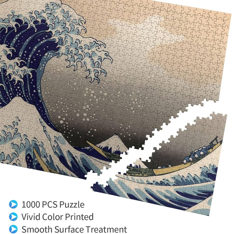 Amazon.co.jp: 1000ピース ジグソーパズル 葛飾北斎 富嶽三十六景