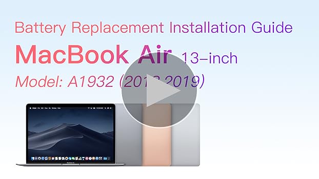 Amazon.com: ASMARK Battery Replacement for MacBook Air A1932(Late