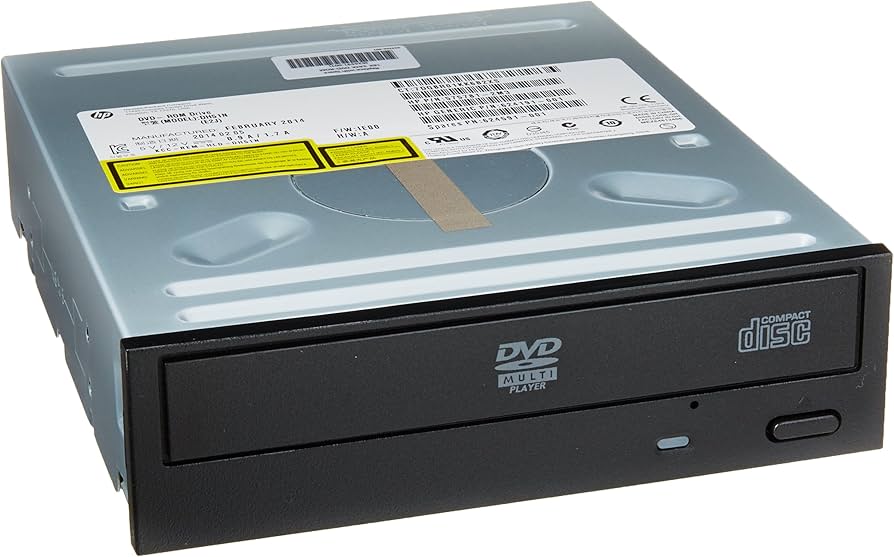 Amazon.com: HP DVD-ROM Internal Optical Drive 624189-B21 Black