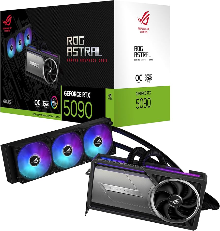 Amazon.com: ASUS ROG Astral LC GeForce RTX™ 5090 32GB GDDR7 OC
