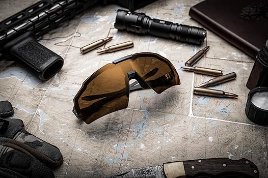 Amazon.com: Gatorz Blastshield Sunglass, Black Cerakote Frame