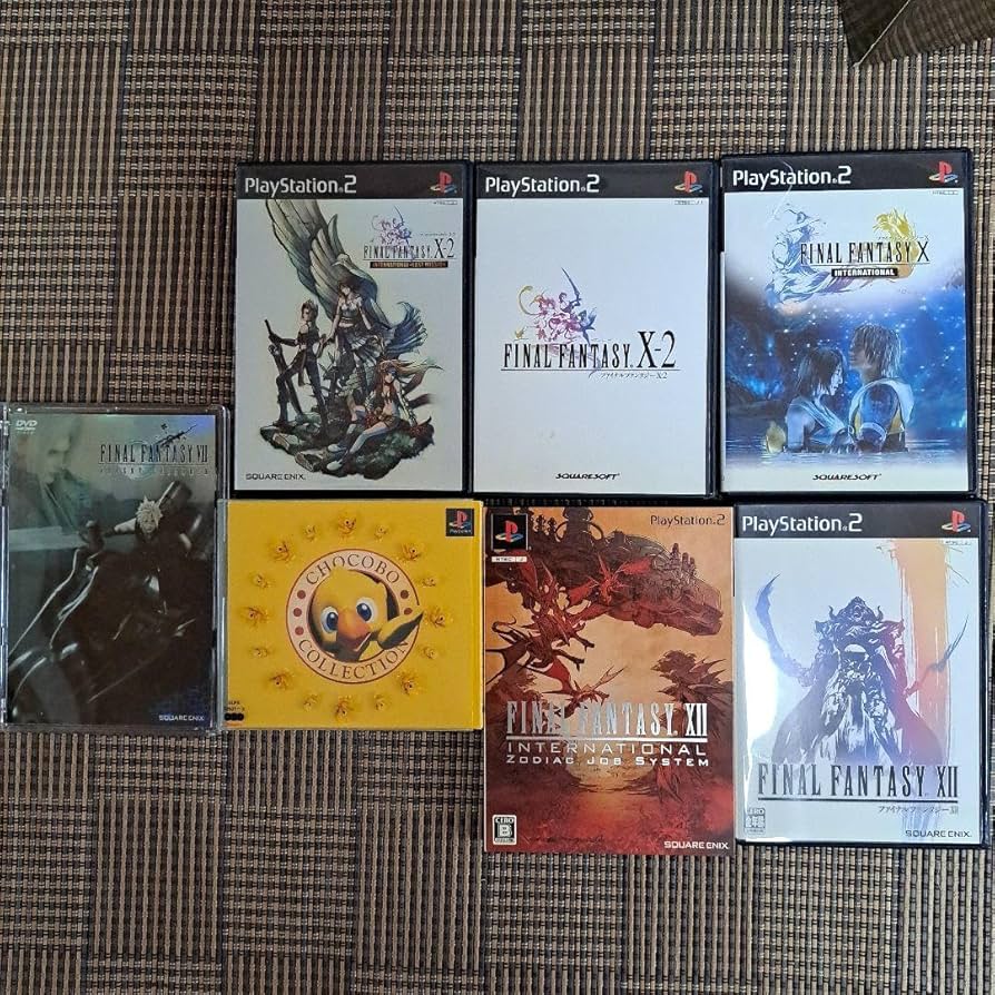 Amazon.co.jp: PS2ソフト FFシリーズ セット QDK : おもちゃ