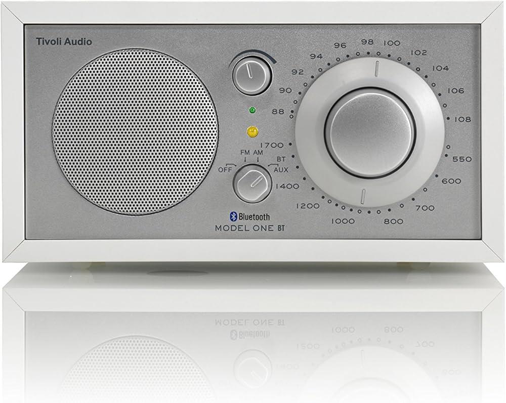 Amazon.com: Tivoli Audio Model One Bluetooth AM/FM Radio (White