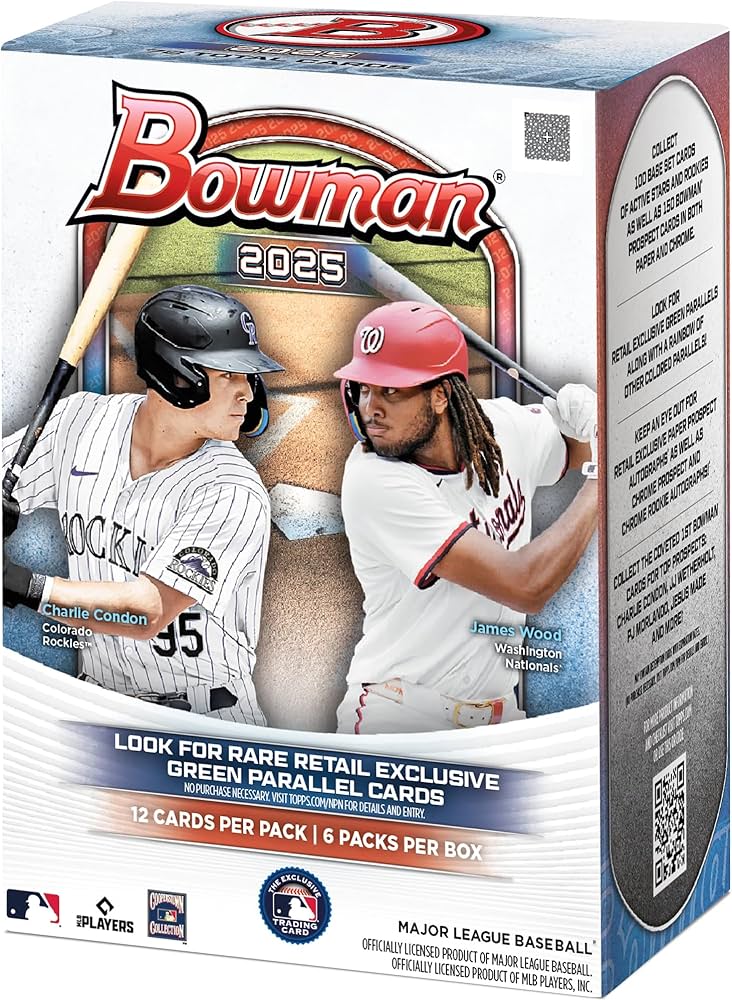 Amazon.co.jp: 2025 Bowman Baseball - 工場密封 - バリューボックス