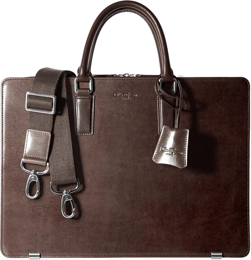 Amazon.co.jp: [Dom Teporna] ビジネスバッグ 本革 メンズ ブリーフ