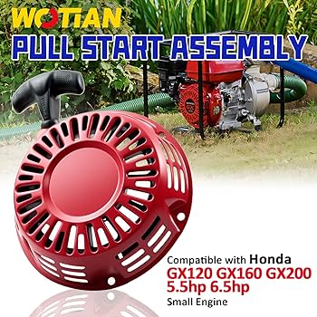 Amazon.com : WOTIAN GX160 Pull Start Assembly Compatible with
