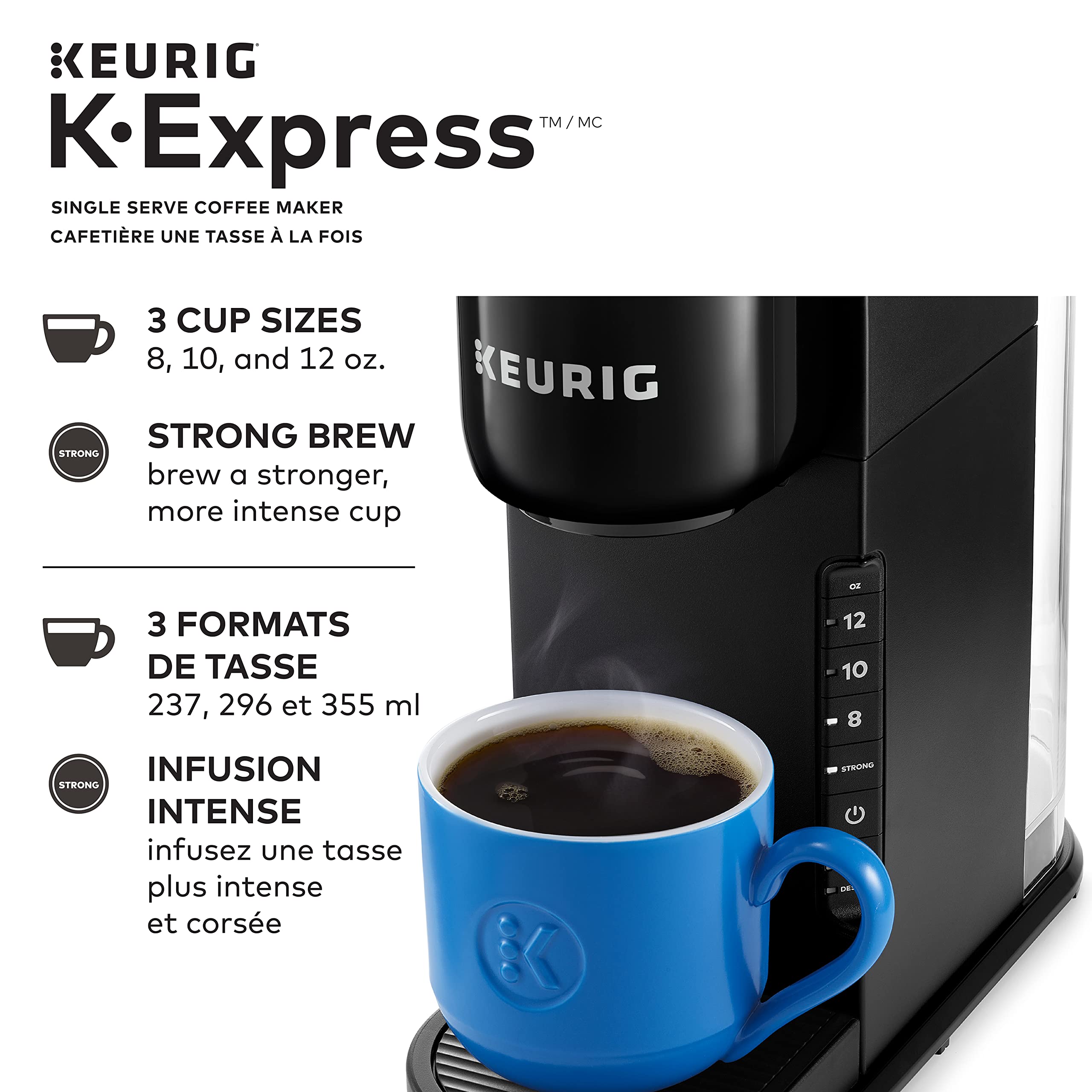 Amazon.com: Keurig K-Express Single Serve K-Cup Pod Coffee Maker