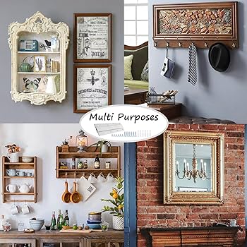 French Cleat Picture Hanger, Aluminum Z Hanger Interlocking Wall