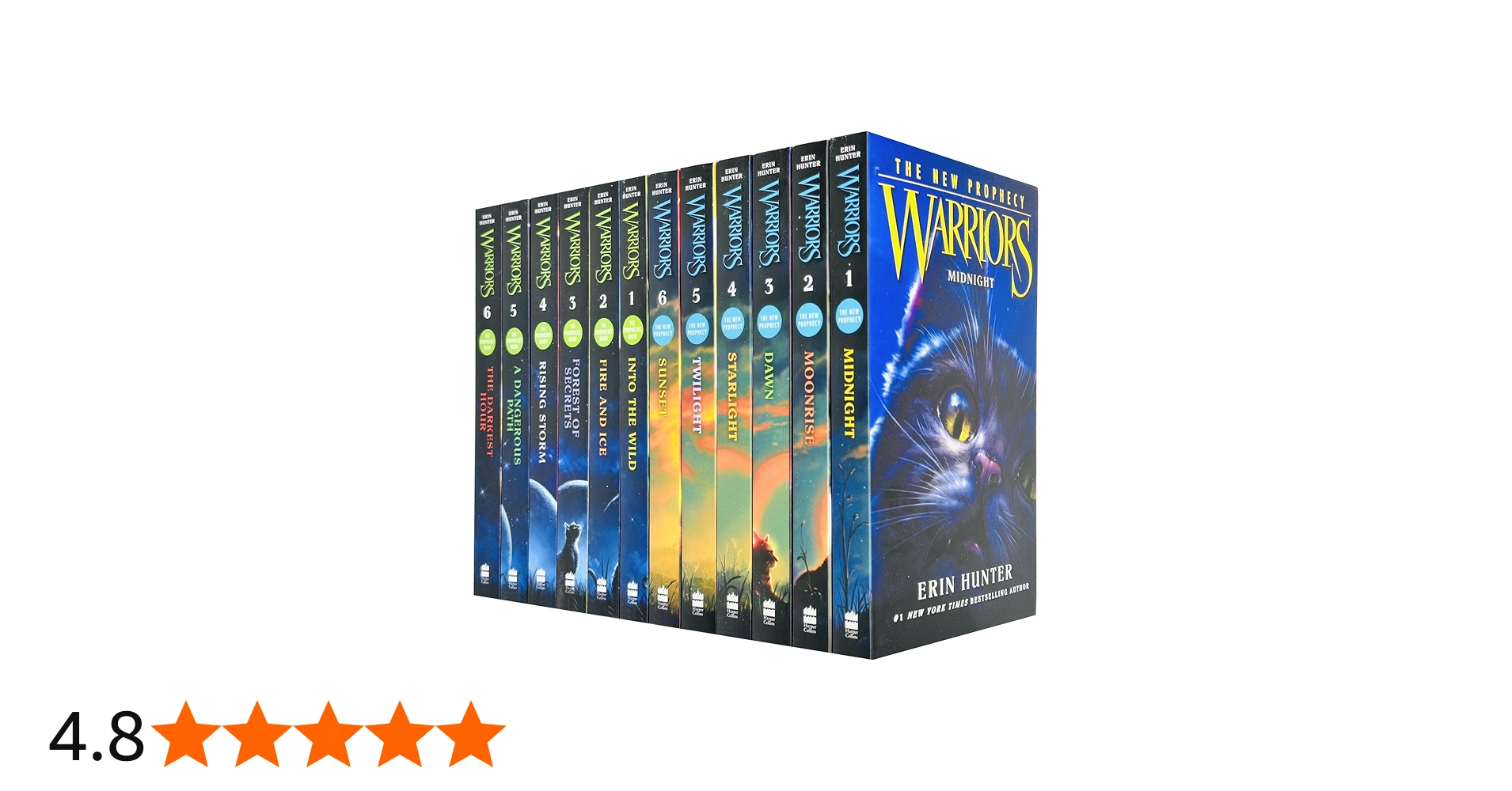 Amazon.co.jp: Warrior Cats Volume 1 to 12 Books Collection Set