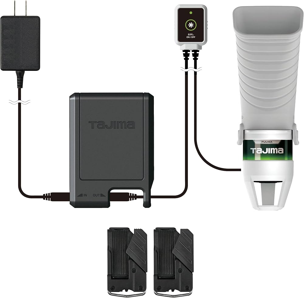 Amazon.co.jp: タジマ(Tajima) 清涼ファン風雅ボディ フルセット(暑さ