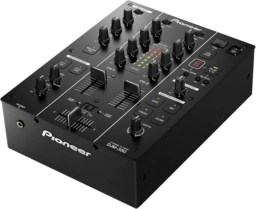 Amazon | Pioneer DJミキサー ブラック DJM-350 | DJミキサー | 楽器
