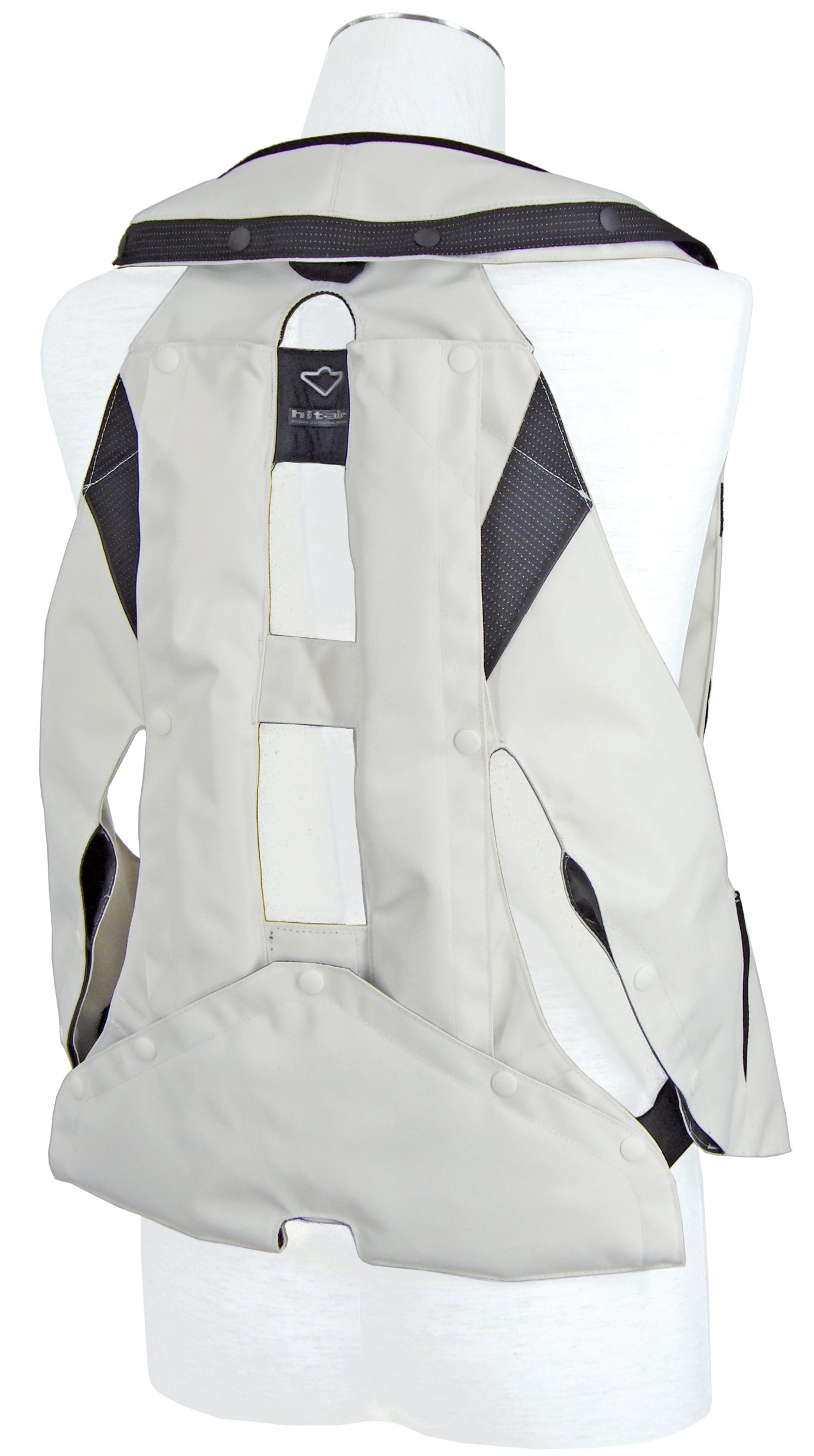 Amazon | hit-air エアバック付ベスト MLV-C ホワイト L （Mサイズから