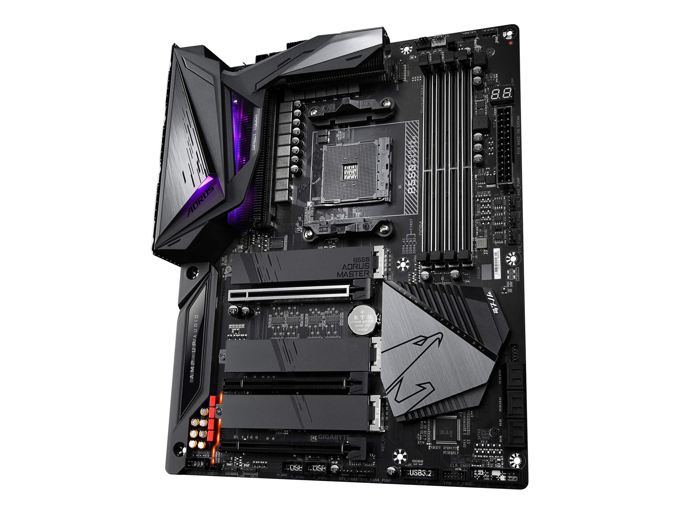 GIGABYTE B550 AORUS Master (AM4 AMD/B550/ATX/Triple M.2/SATA 6Gb/s