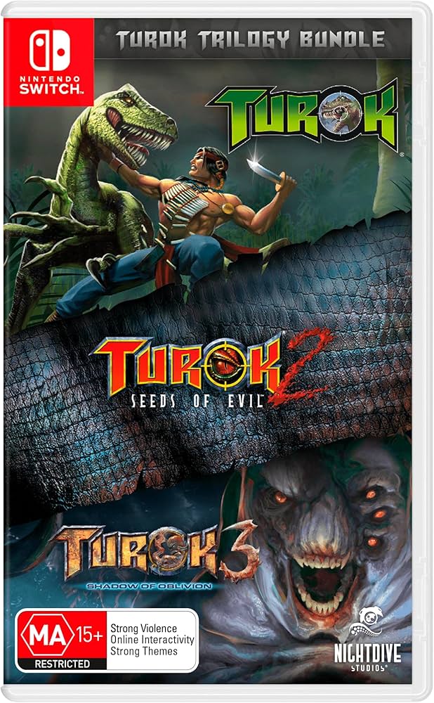 Turok Trilogy Bundle - Nintendo Switch : Amazon.com.au: Video Games