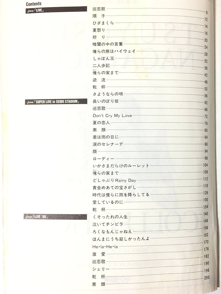 長渕剛ライヴ全集 Guitar song book |本 | 通販 | Amazon