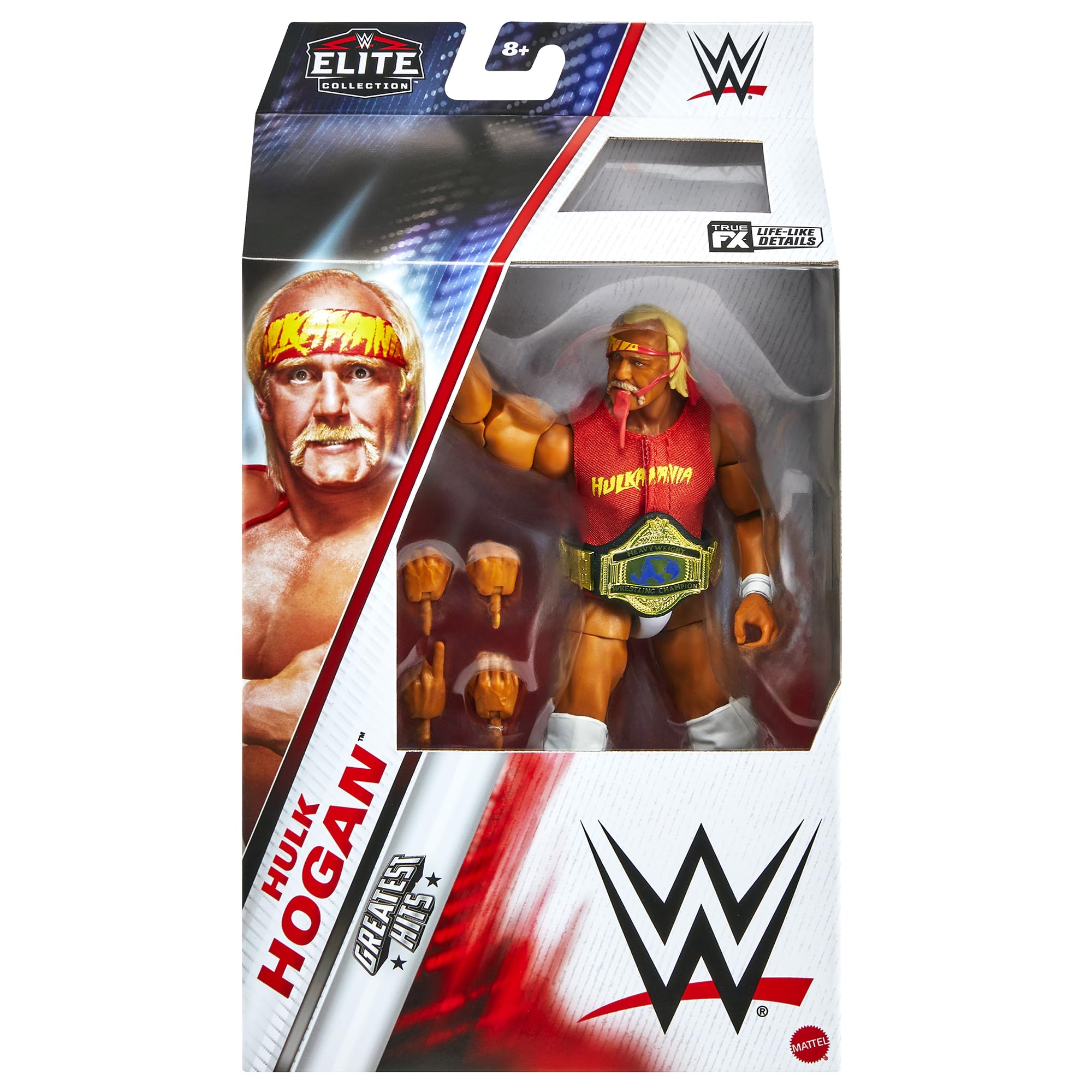 Amazon.com: WWE Hulk Hogan (Biting Headband) Elite Greatest Hits 7