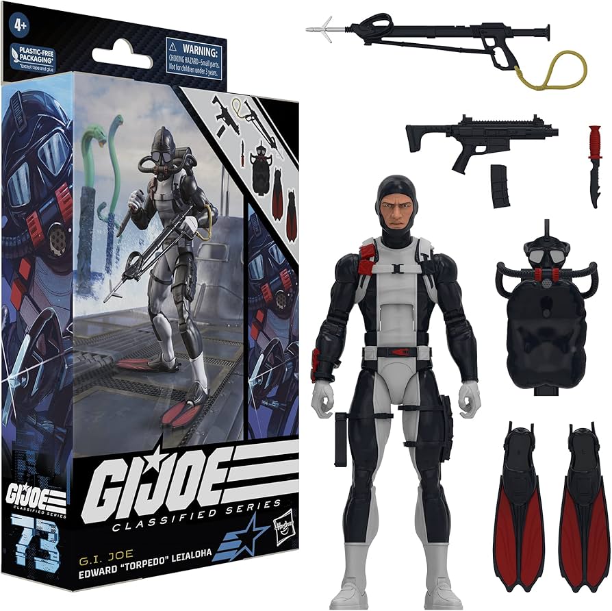 Amazon.com: G.I. Joe Classified Series Edward “Torpedo” Leialoha