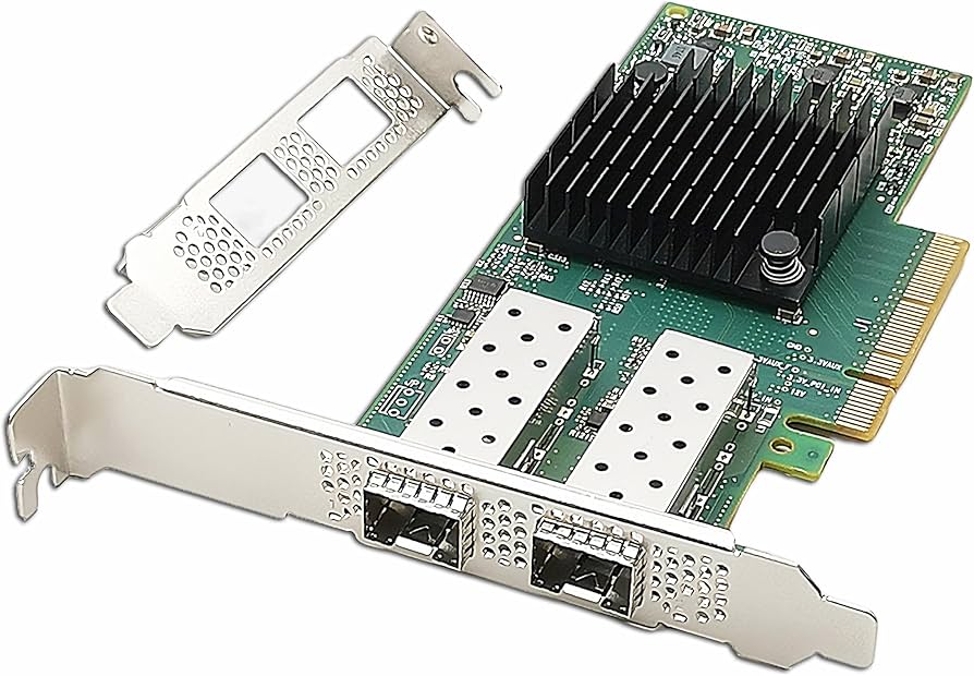 Amazon | 10/25GbE PCIE x8/x16 イーサネットアダプター デュアル