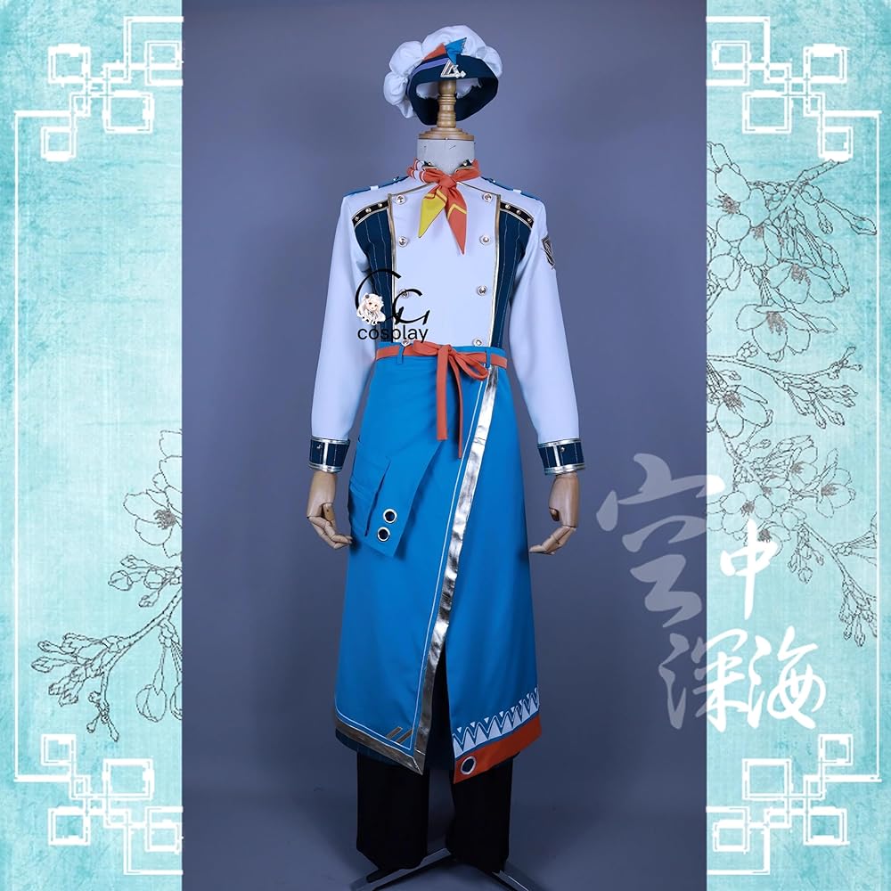 Amazon.co.jp: GGcosplay Vtuber 渚トラウト コスプレ衣装/ウィッグ/靴