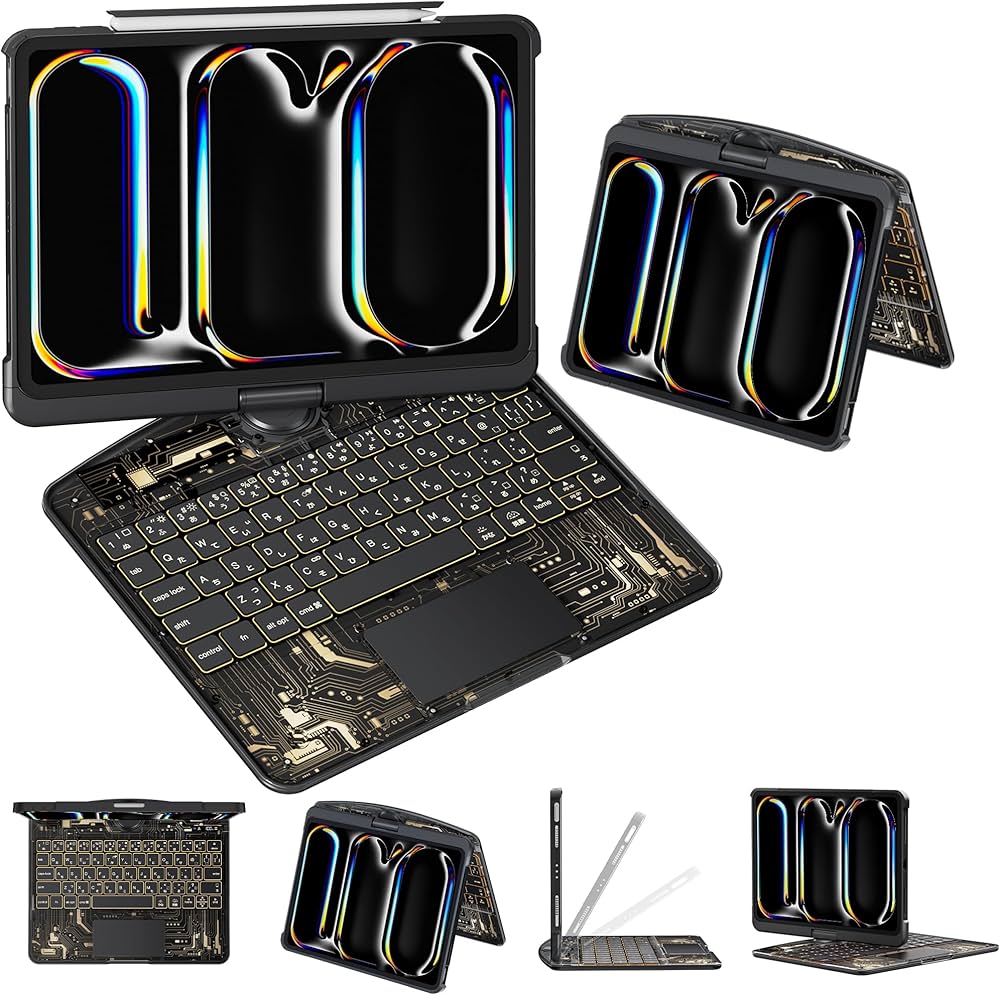 Amazon.co.jp: 2025新登場 iPad Air 13インチ(M3·M2) 対応 キーボード