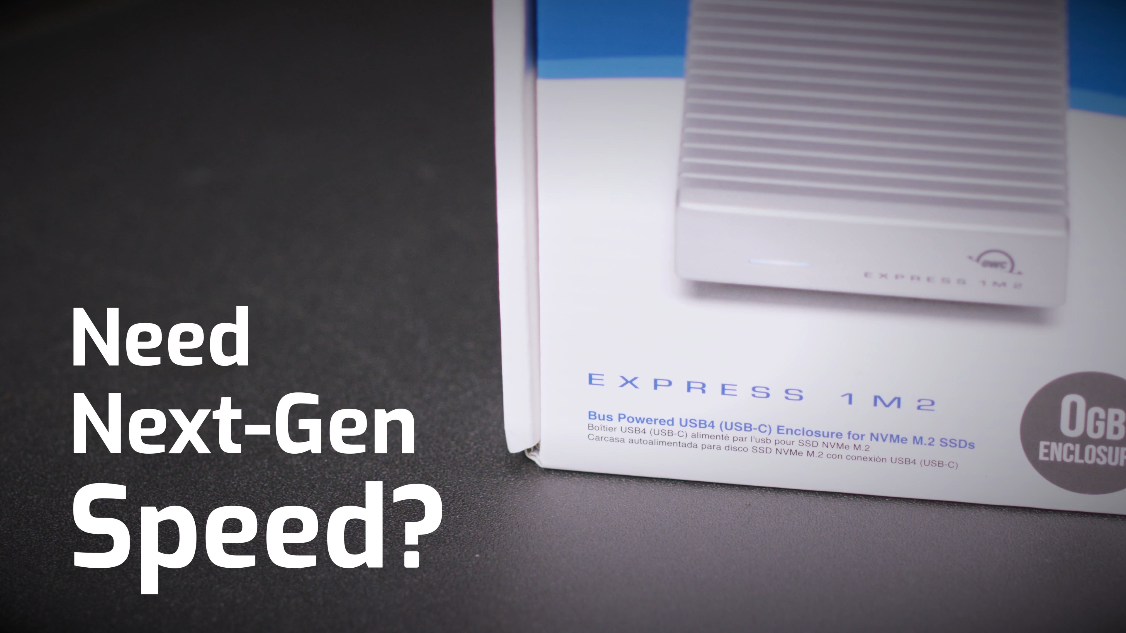 Amazon.com: OWC Express 1M2 40Gb/s Portable NVMe SSD USB4