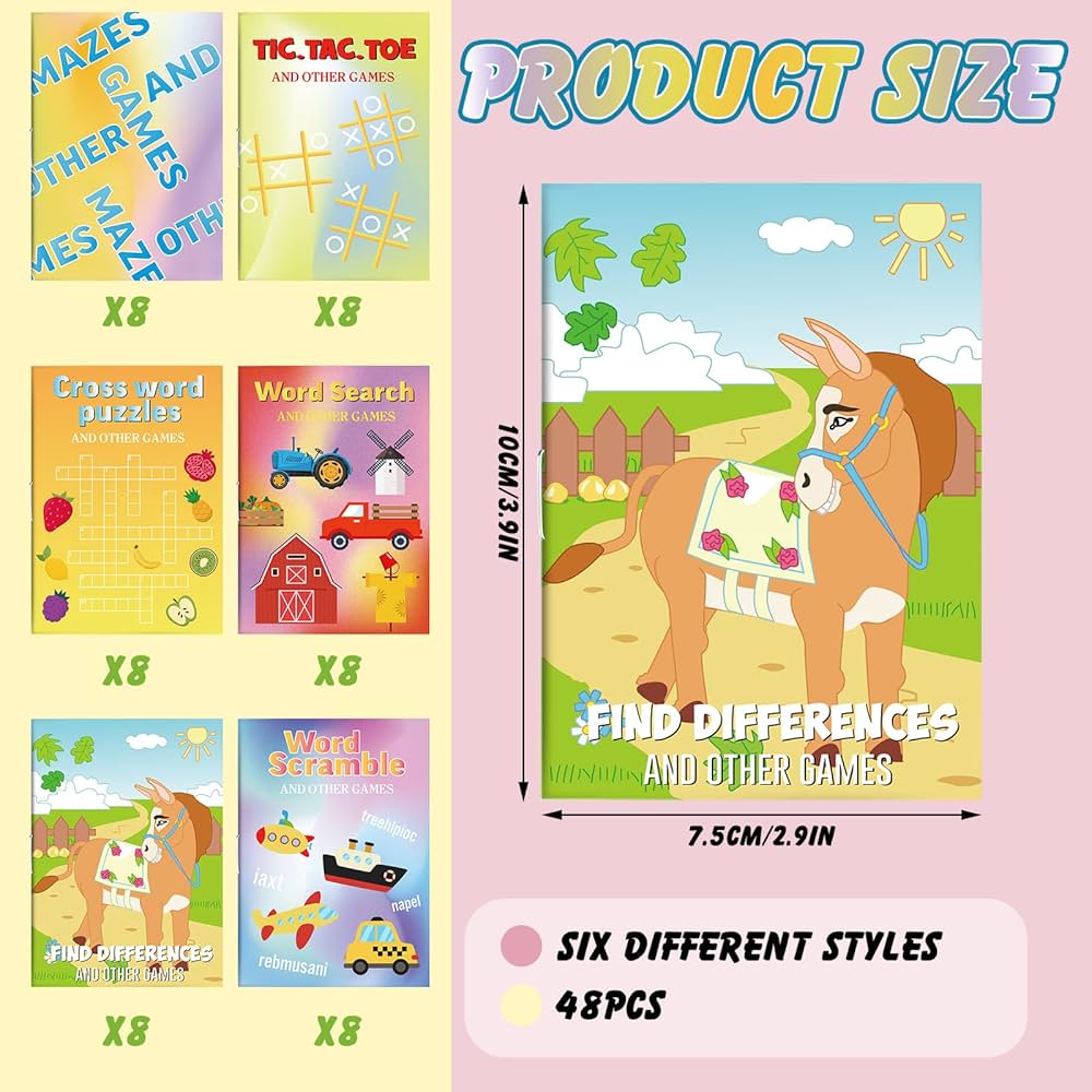 Amazon.co.jp: Hungdao ミニアクティビティブック 男の子と女の子向け