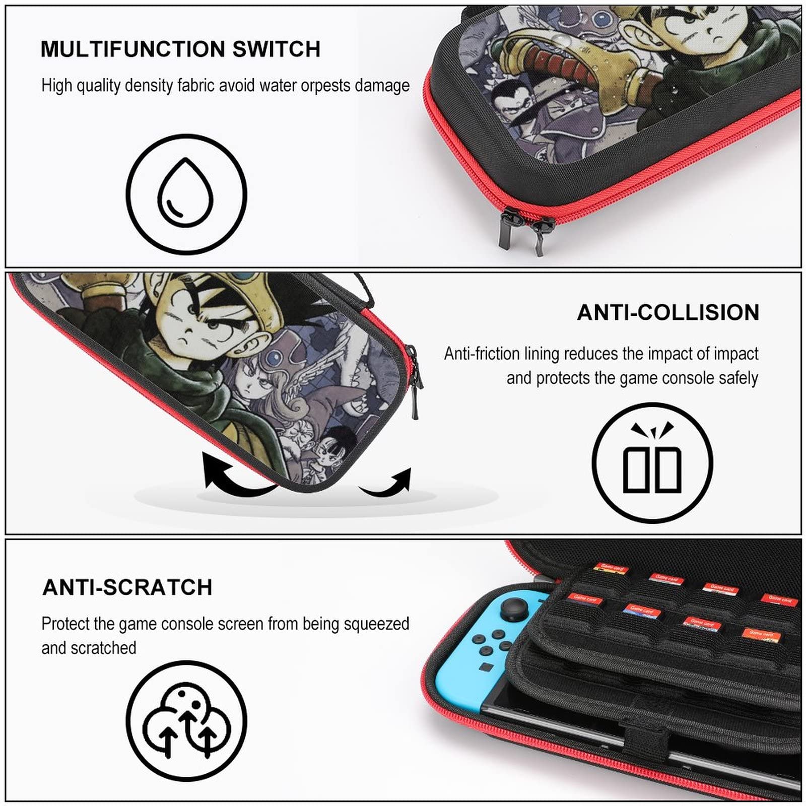 Amazon.co.jp: ドラゴンクエスト ダイの大冒険 Switchケース