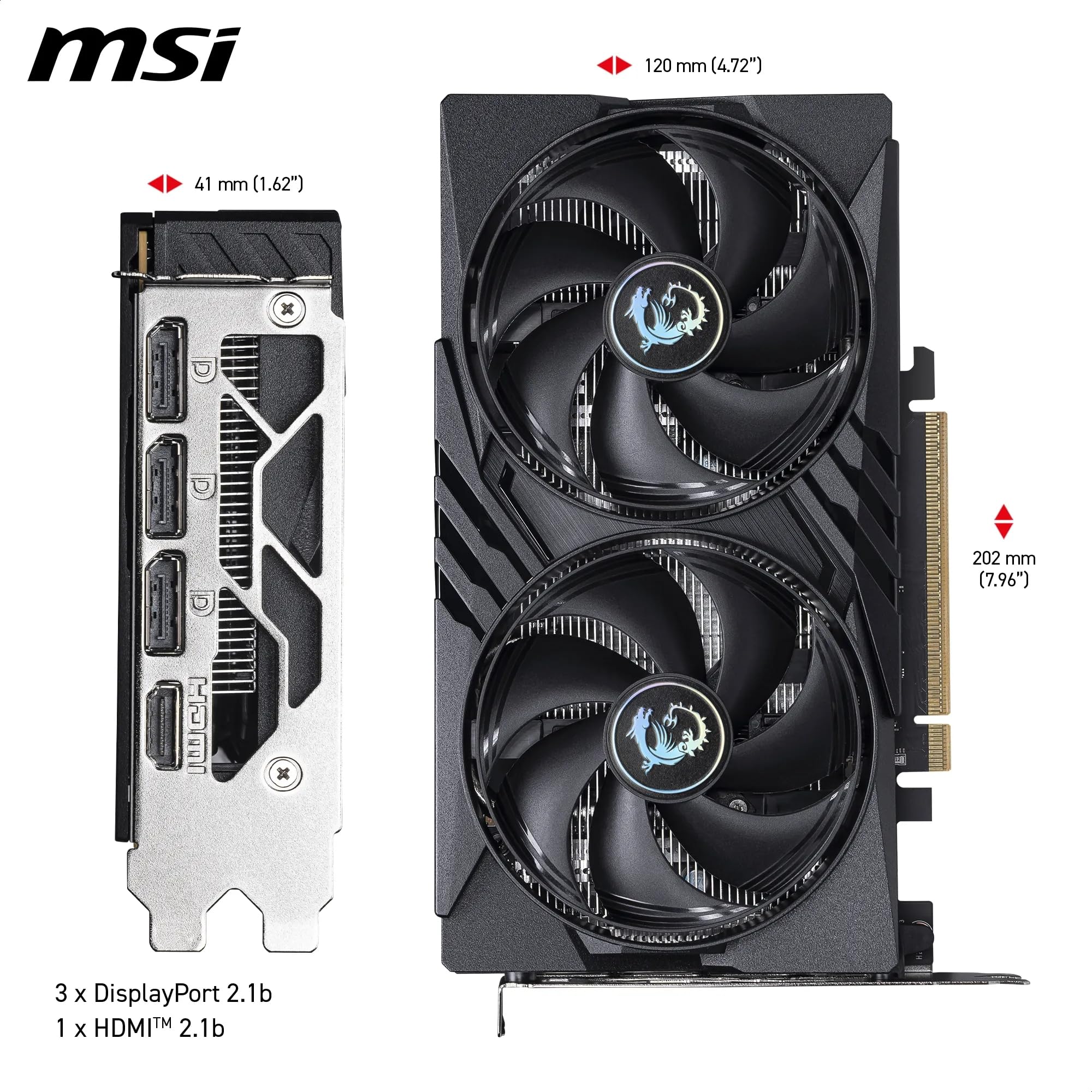 Amazon.com: MSI GeForce RTX 5050 8G Gaming OC Graphics Card - RTX