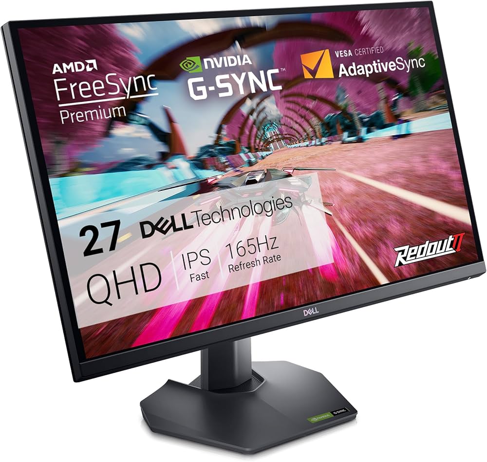 Dell G2724D 27 Inch QHD (2560x1440) Gaming Monitor, 165Hz, Fast