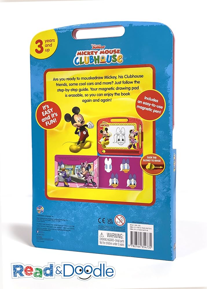 Disney Junior Mickey Read & Doodle - Learning resources for kids