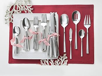 Amazon.com | Reed & Barton Cole 65Pc Flatware Set, 65 Piece