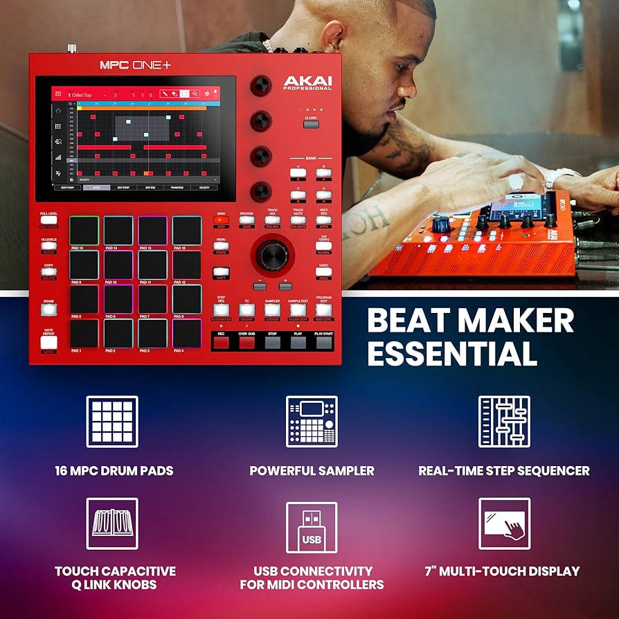 Amazon.com: Akai Professional MPC One+ Standalone Drum Machine