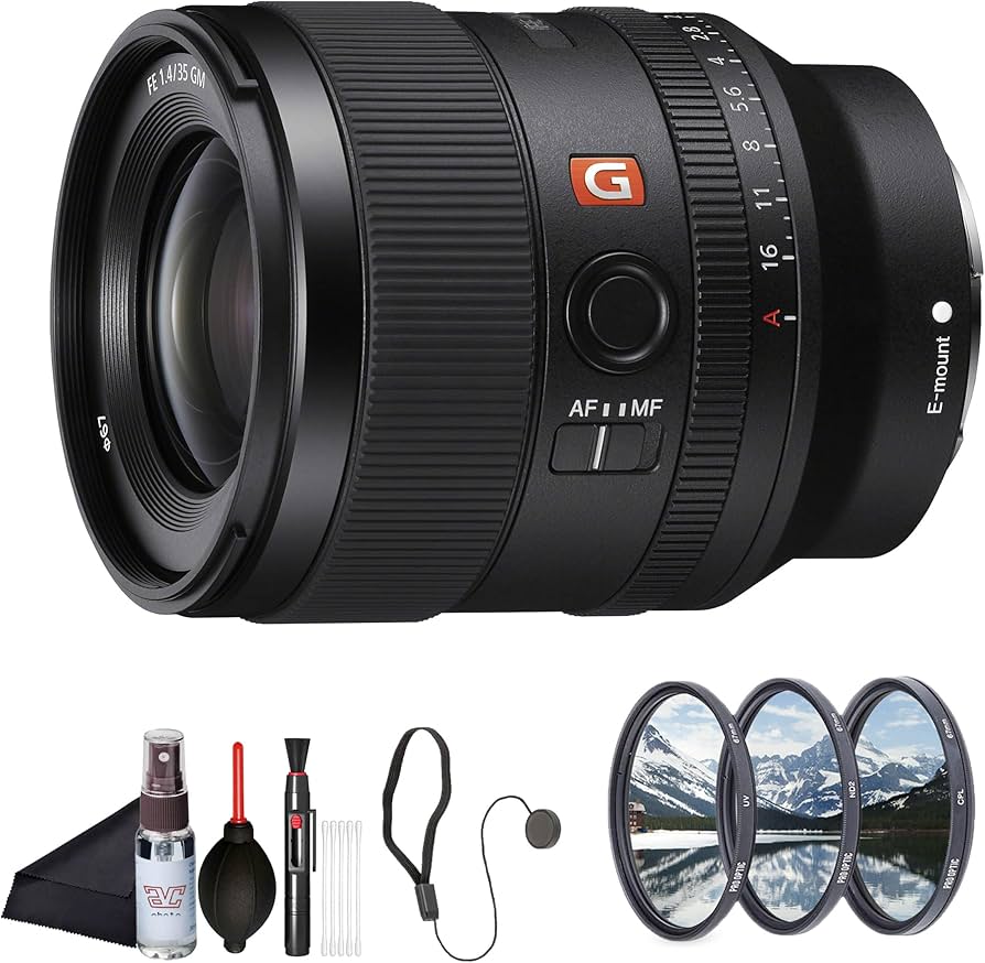 Amazon.com : Sony FE 35mm F1.4 GM Wide-Angle Prime Lens