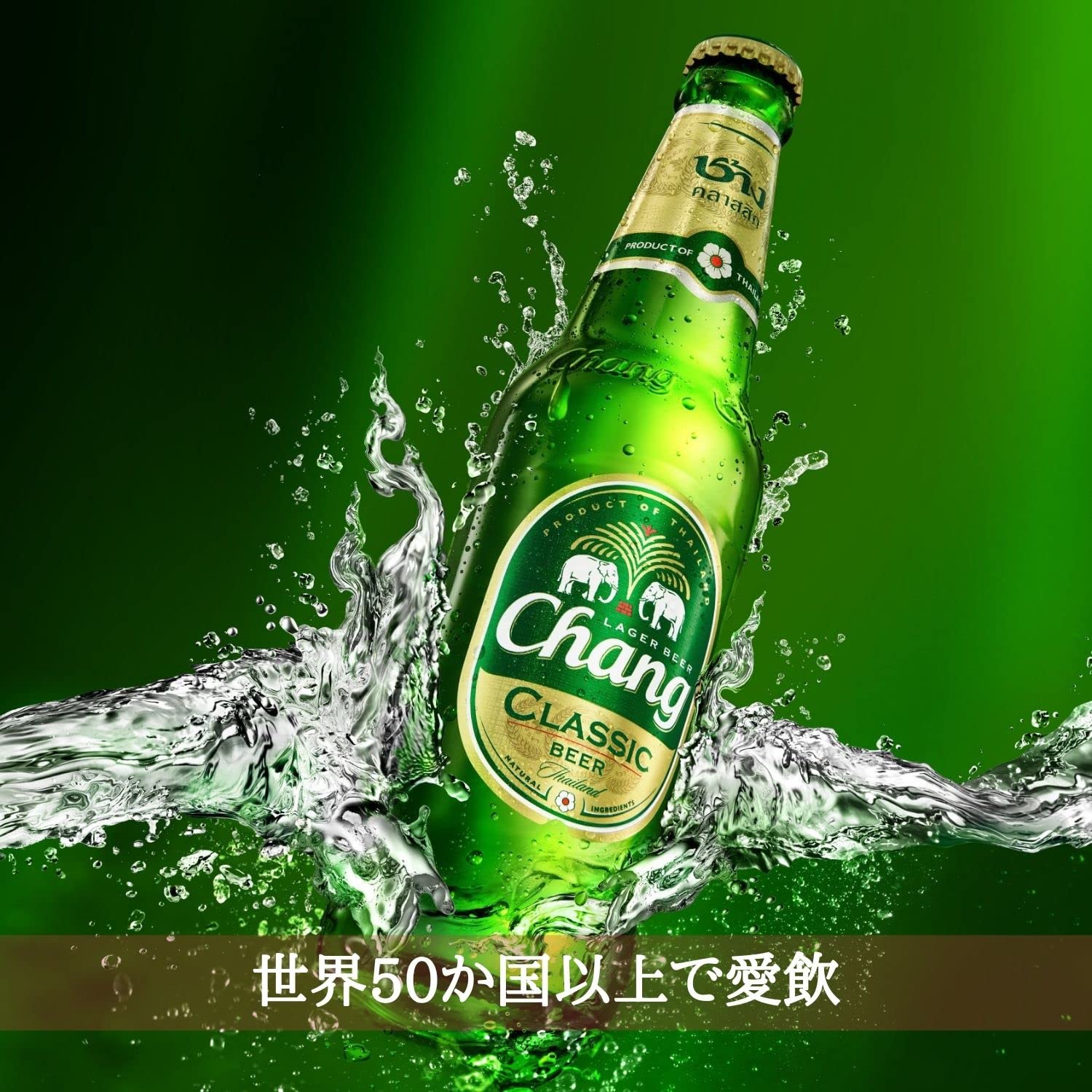 Amazon.co.jp: チャーンビール クラシック 缶 [ タイ 330mlx24本