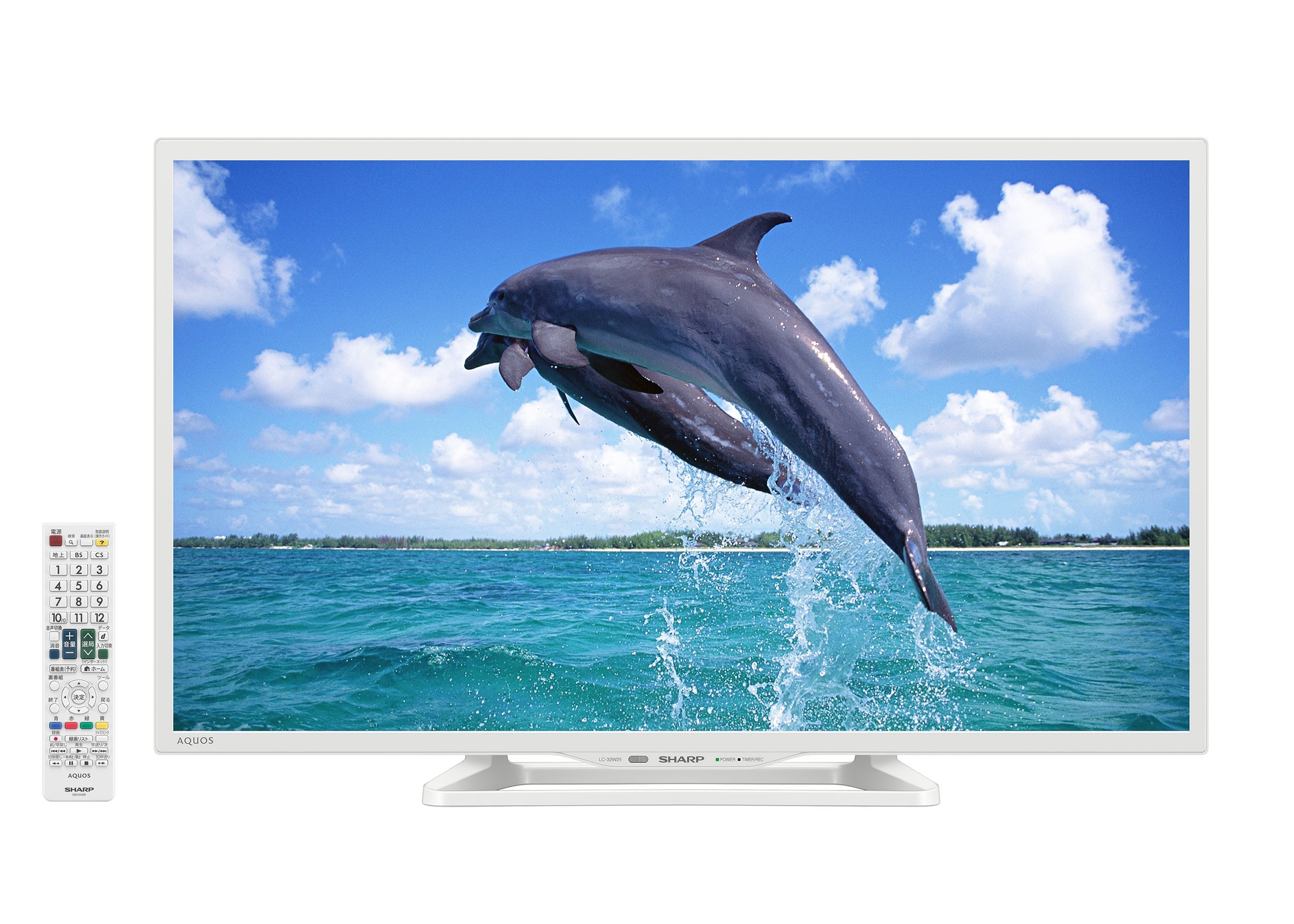Amazon | シャープ AQUOS 液晶テレビ 32型 ホワイト系 LC-32W25-W